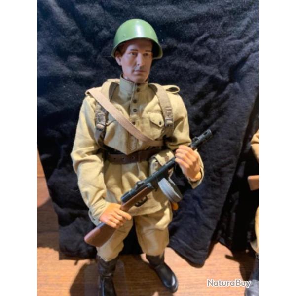 Figurine 1/6 eme russe infanterie  wwII