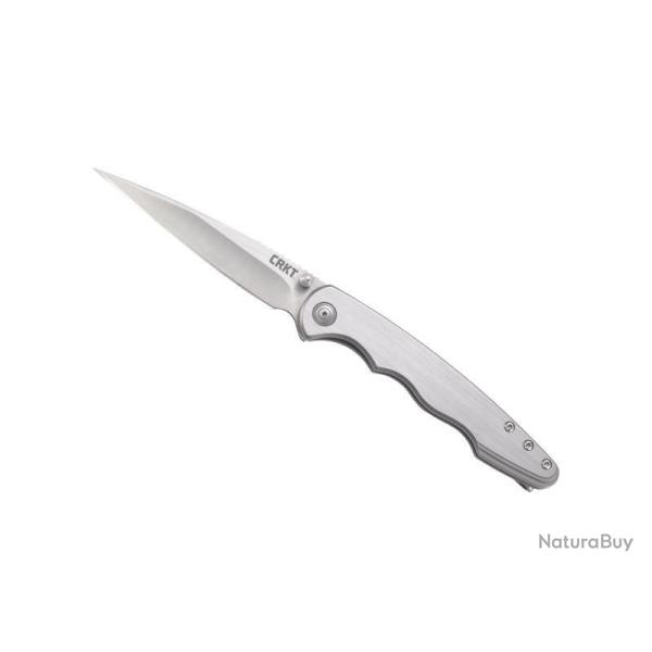 COUTEAU CRKT FLAT OUT ACIER GRIS