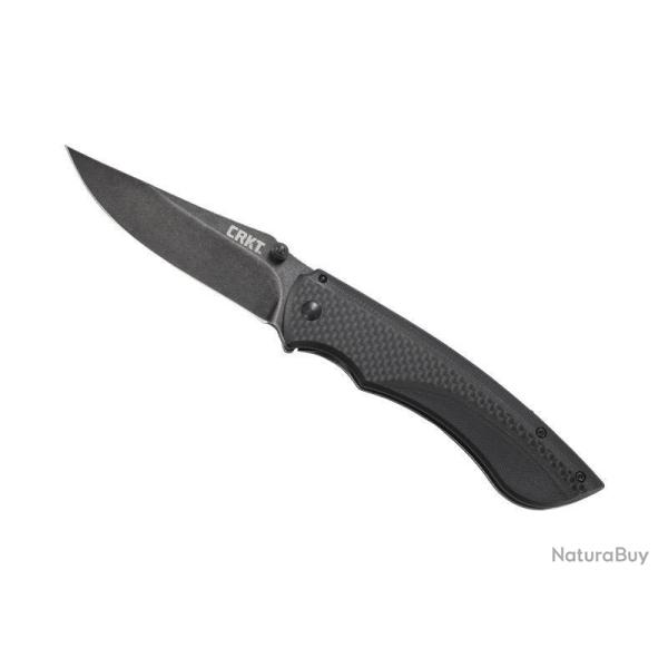 COUTEAU PLIANT CRKT BURNOUT NOIR