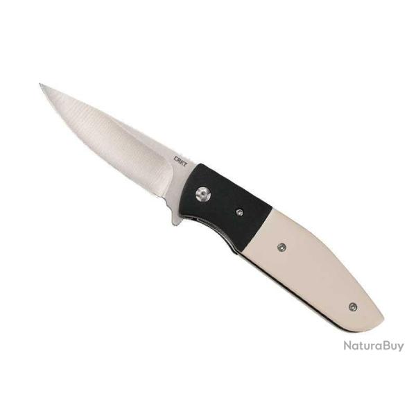COUTEAU PLIANT CRKT CURFEW BLANC