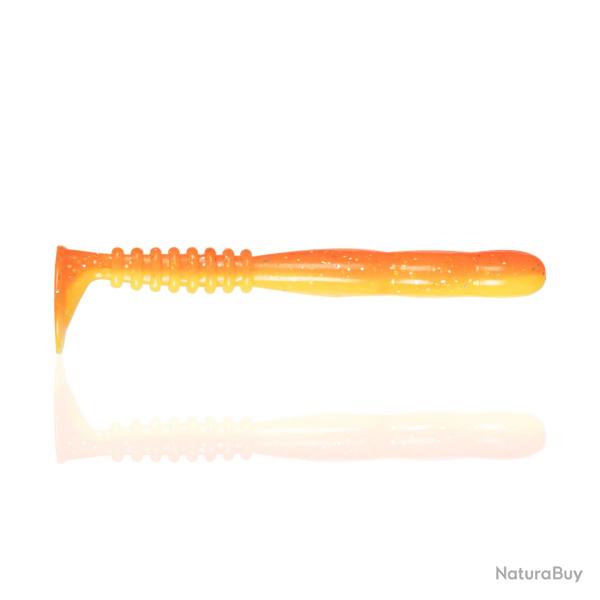 Leurre Souple Reins Fat RockVibe 6,5" - 16cm 16cm Par 3 B76 - Chika Orange / Glow Chart Silver