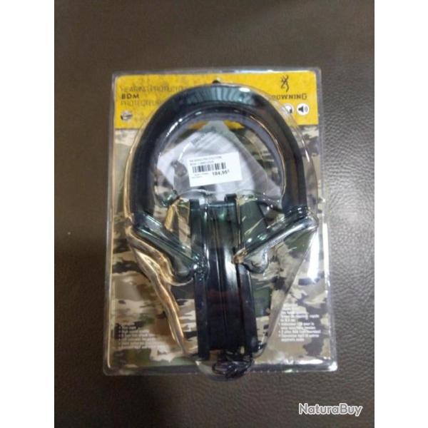 Casque �lectronique browning ovix camo
