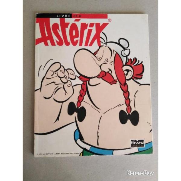 Livre jeu d'Astrix