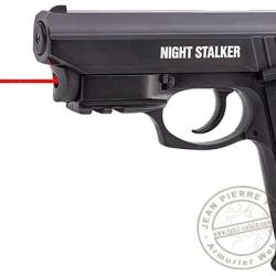 Pistolet &agrave; plomb CO2 4.5 mm BB CROSMAN Night Stalker Laser - Blowback (3,8 joules)