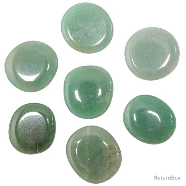 Galet plat aventurine verte - A l'unit�