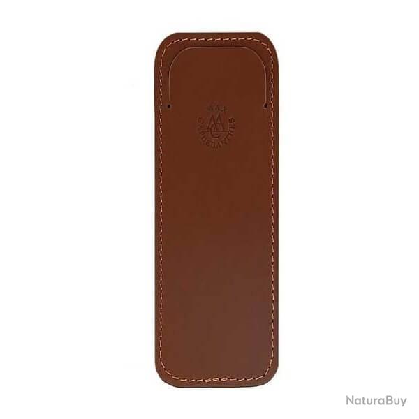 pochette visite Max Capdebarthes cuir Prou grand manche