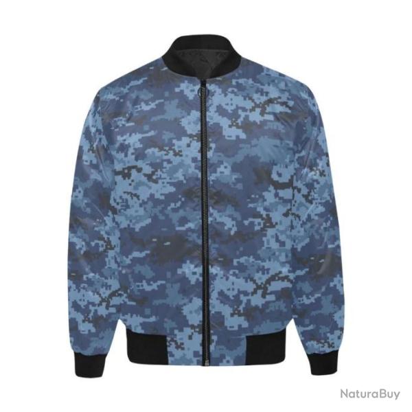 Blouson molletonn� bomber camouflage Marine Ukrainienne MM-16