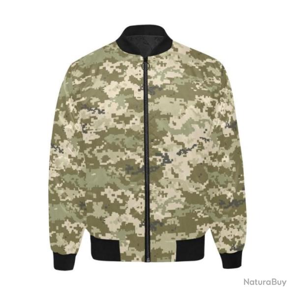 Blouson molletonn� bomber camouflage Ukrainien MM-14
