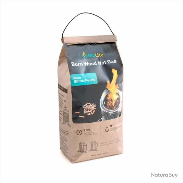 Pellets de bois BioLite pour Campstove 2 - 1 Kg