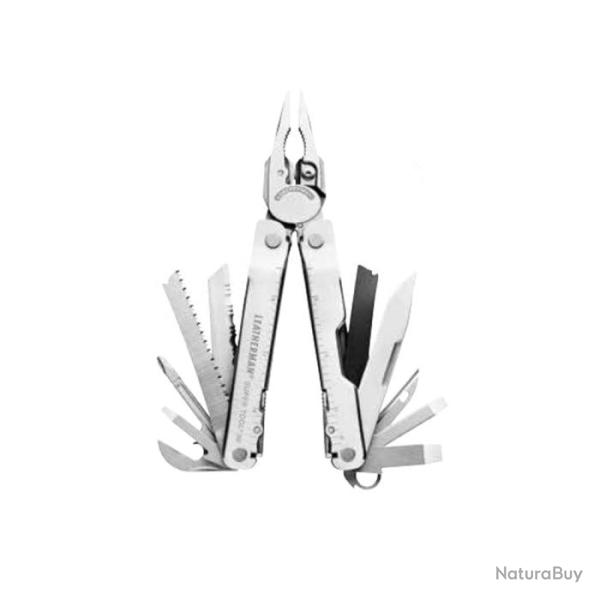 Pinces multifonctiones Leatherman Super Tool 300 - 19 outils - Boite / Gris