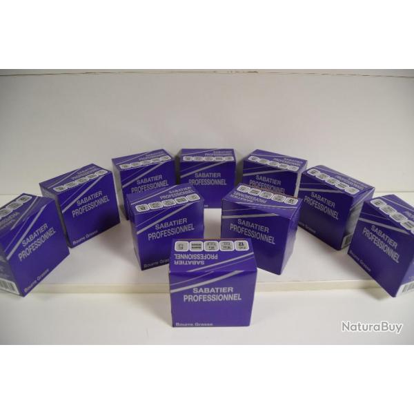 Cartouches Tunet Sabatier bourre grasse plomb 5 - calibre 12 (x10boites)