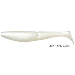Leurre Souple Sawamura One Up Shad 6 pouces - 12,4cm 027 - Silky White