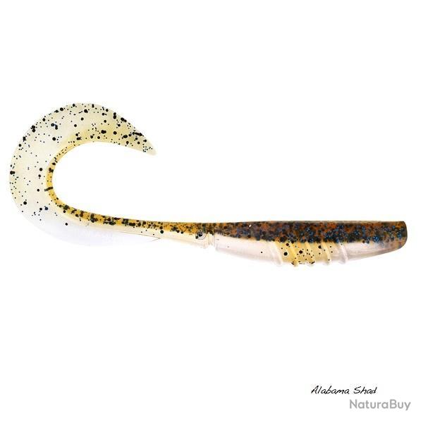 Leurre Souple Megabass X-Layer Curly 170mm Alabama Shad
