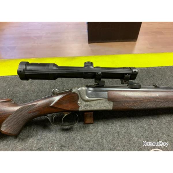 Express Merkel 221E calibre 9,3x74r avec lunette Khales