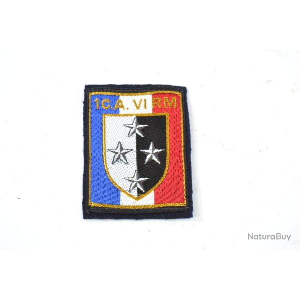 Insigne patch de bras brod� � coudre 1 C.A. VI RM 1 corp d'Arm�e 5 R�gion Militaire