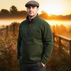 Veste polaire  Stanton Forest Green Homme