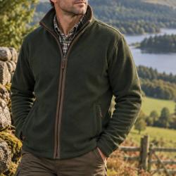 Veste polaire  Stanton Forest Green Homme