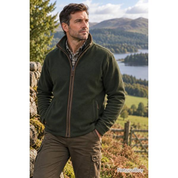 Veste polaire  Stanton Forest Green Homme