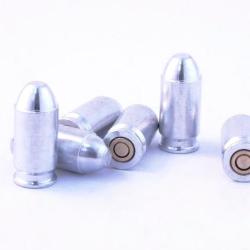 1 douille amortisseur "Snap cap" 9x18 mm Makarov en aluminium