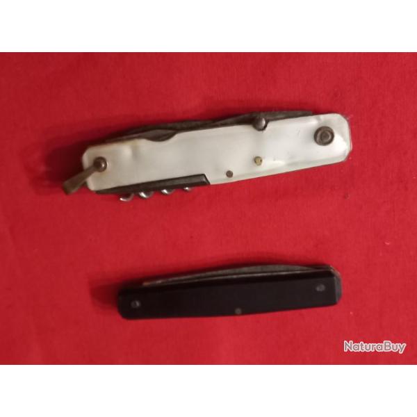 lot de deux anciens couteaux 1950 /1960