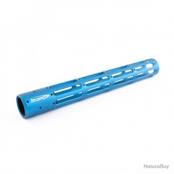 Garde-main AR9 4 fentes - longueur 310 mm  - 12 in - Bleue - TONI SYSTEM