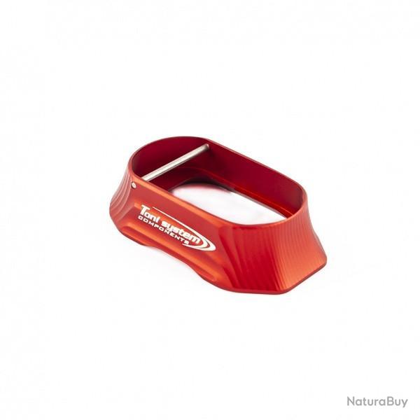 Magwell en aluminium pour CZ P10F - Rouge - TONI SYSTEM