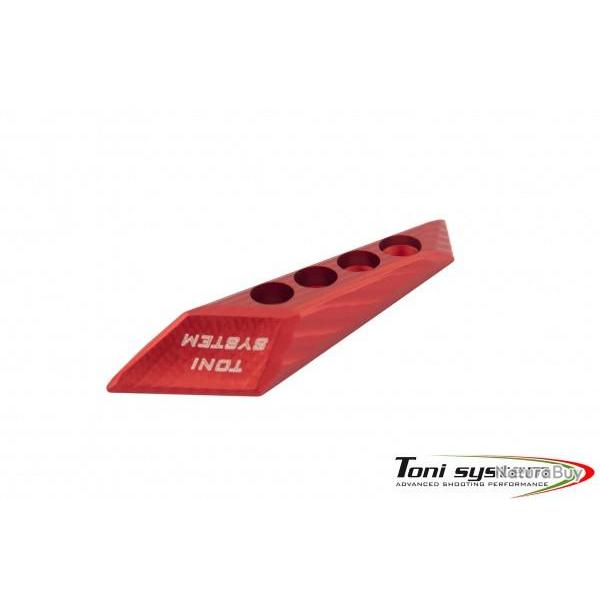 Repose-pouce 3D pour STI, c�t� gauche, tireur droitier - TONI SYSTEM  - Rouge