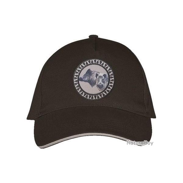 PROMO ! Casquette Bartavel Sangliers marron Taille unique
