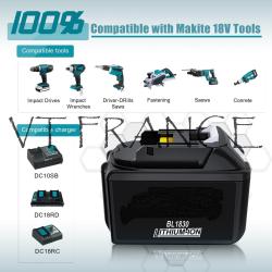 Batterie Compatible Makita BL1830 1815 1860 18V-3.0Ah 20260729082519
