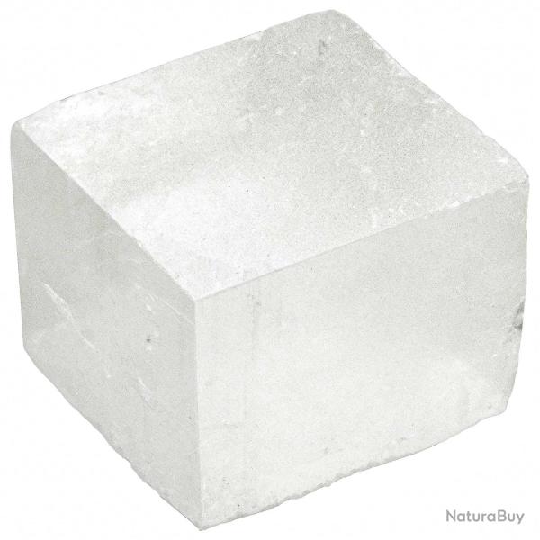 Pierre brute calcite optique blanche - A l'unit� 141 � 160 grammes