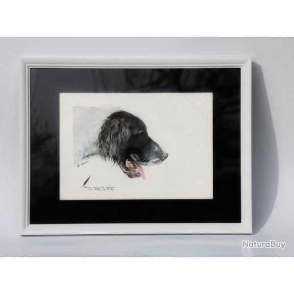 DESSIN � la PLUME DU PEINTRE : OEUVRE ORIGINALE : Portrait #4