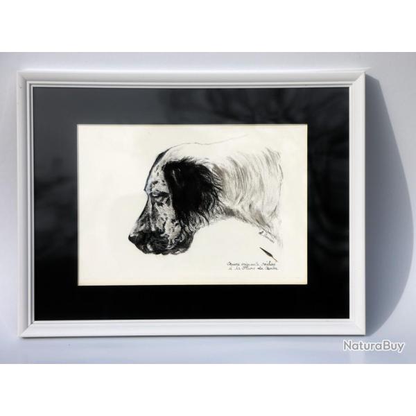 DESSIN � la PLUME DU PEINTRE : OEUVRE ORIGINALE : Portrait #5