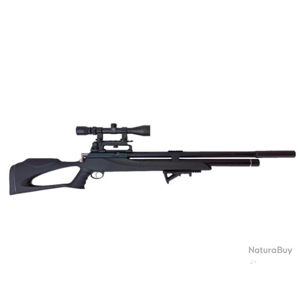 SNOWPEAK PCP CARABINE  M25AR15-TACTICAL + Lunette 3-9 x 40 Calibre 6,35 mm, 19,9 Joul.