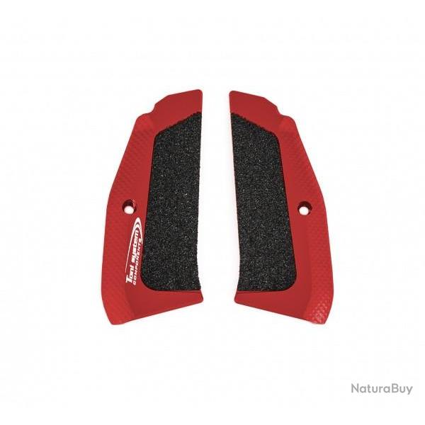 Poign�es longues High-grip pour CZ - TONI SYSTEM - Rouge