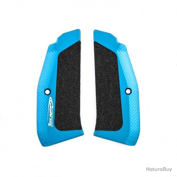 Poign�es longues High-grip pour CZ - TONI SYSTEM - Bleue