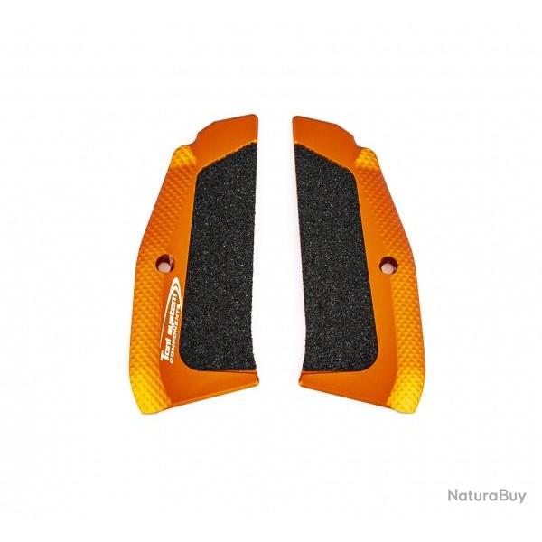 Poign�es longues High-grip pour CZ - TONI SYSTEM - Orange