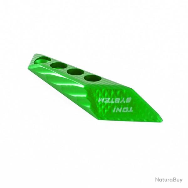 Repose-pouce 3D, c�t� droit, tireur gaucher - TONI SYSTEM - Vert