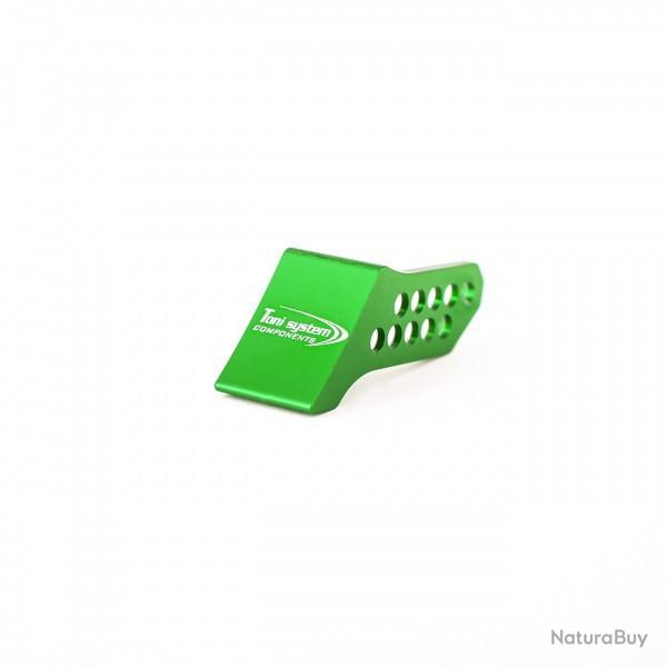 Repose-pouce mod�le ouvert - 10 trous - TONI SYSTEM - Vert