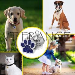 Medaille Plaque d Indentification Chien Chat Personnalise-Au Choix 20260729082519