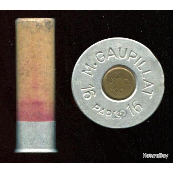 Cal. 16 - Marcel GAUPILLAT PARIS - culot alumiminum - plomb de 6