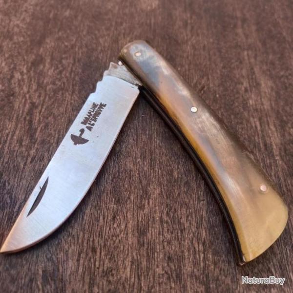 Couteau LE MINEUR PARAPLUIE  L PREUVE Manche en Corne