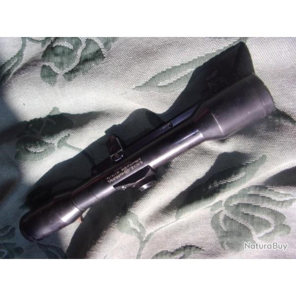 lunette de vise Nickel Supra 4 X 36  avec montage  crochets