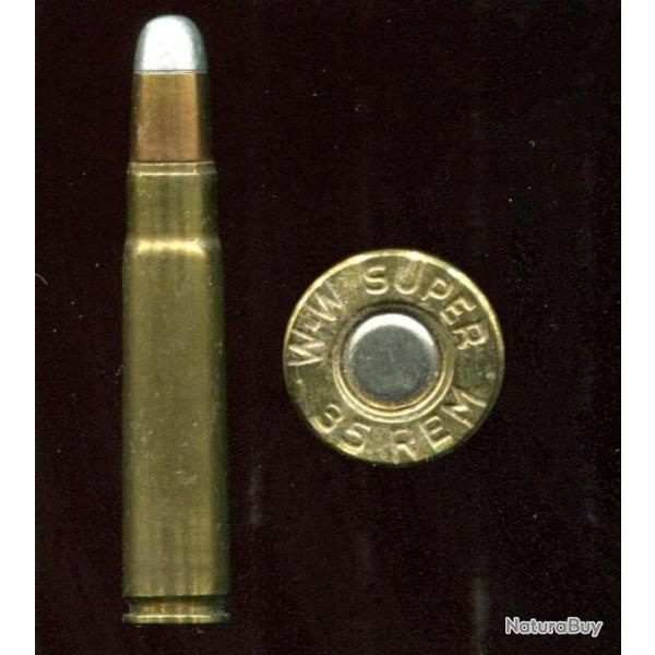 .35 Remington - fabrication Winchester WW SUPER - balle cuivre pointe aluminium
