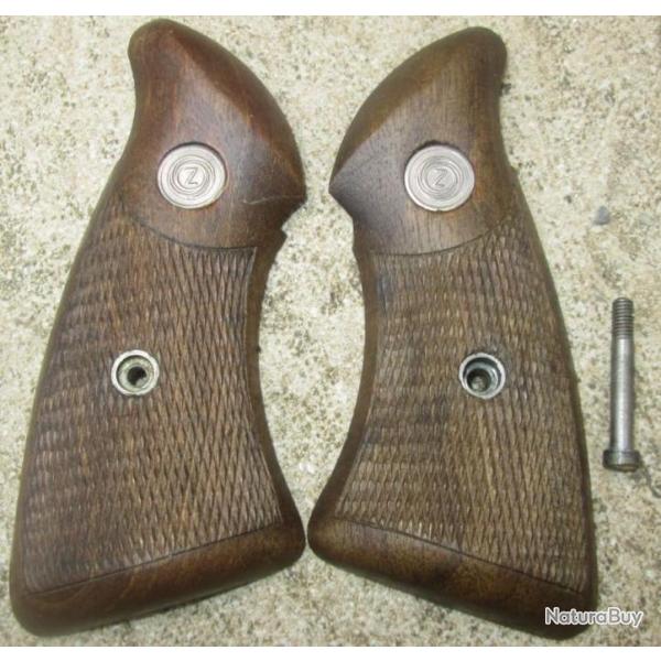 Paire de Plaquettes Revolver cz + Vis