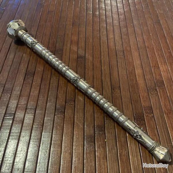 ANCIEN BATON SCEPTRE POIGNARD DE C�R�MONIE ORIGINE ASIE ORIGINALE.