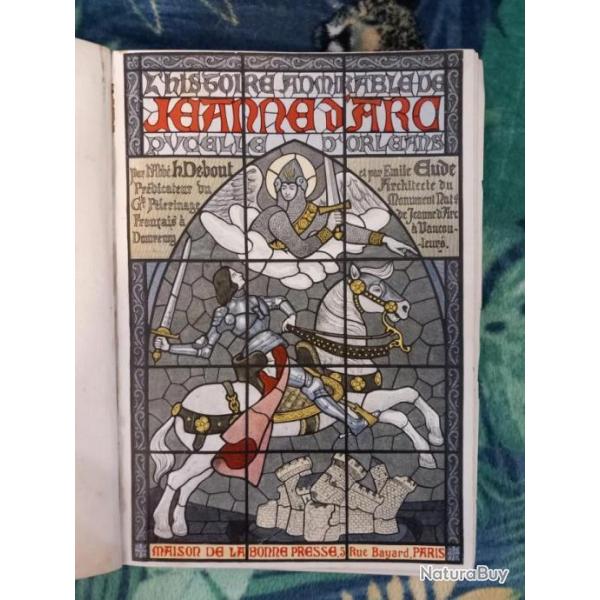 JEANNE D'ARC - PUCELLE D'ORLEANS   -  DEBOUT H. / EUDE EMILE - Collection