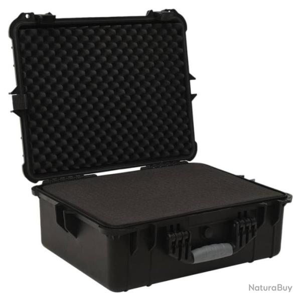 Valise de Pistolet Arme de Poing vol portable Noir 55x43x21 cm S�curis� Haute Qualit�