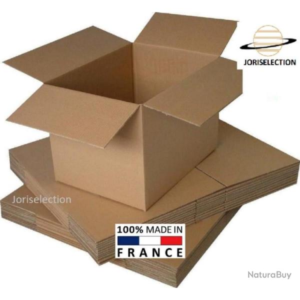 Lot de 10 Carton livre double cannelure 40x30x20 CARTON DEMENAGEMENT A13