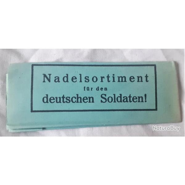 DE198705a Paquet aiguille � coudre pour le soldat allemand