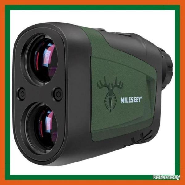 Tlmtre chasse 800m - Tlmtre laser - 6X - Etanche - Vert arme - Livraison gratuite